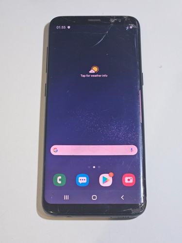 Samsung Galaxy S8 SM-G950F - 64GB - Midnight Black (Entsperrt) - BESCHREIBUNG LESEN