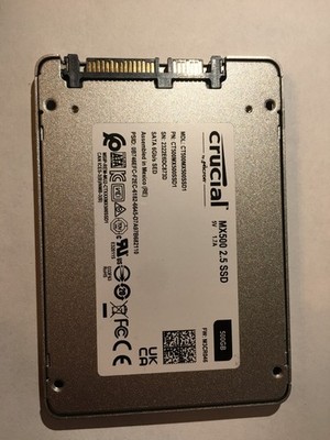 Crucial MX500 500GB SATA 6GB/s 2.5