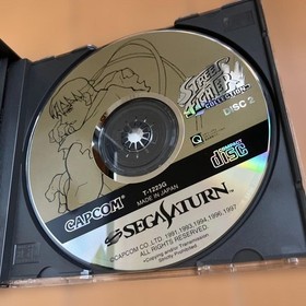 SS Sega Saturn Street Fighter Collection &bull;Includes obi (paper band) and postcard