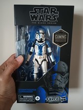 Star Wars Black Series Stormtrooper Commander Gaming Greats Gamestop Exclusive