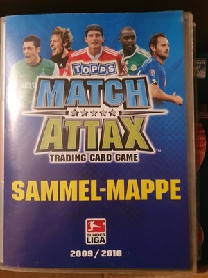 Topps Match Attax 2009/2010 Sammel-Mappe Album