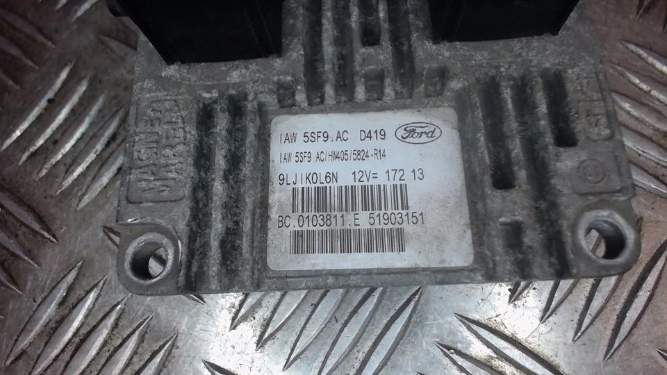 Centralina Iniezione 5SF9AC Ford Ka 1.2 RU8 2010-2011 - Immagine 2 di 3