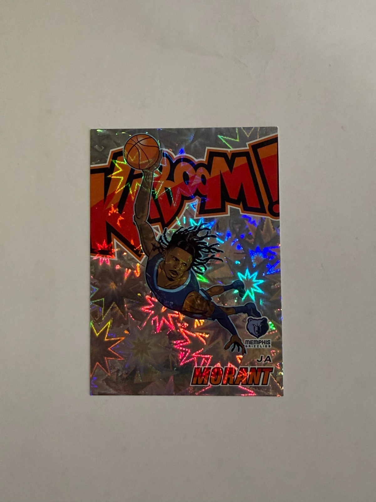 2024 Panini Revolution Kaboom! Ja Morant #5 Case Hit Vertical