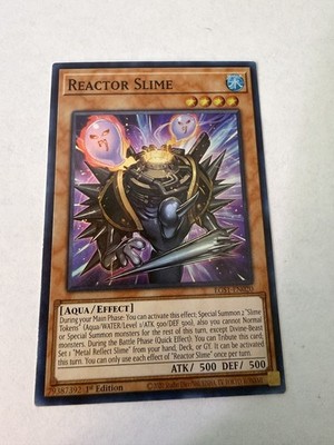 Yugioh - Reactor Slime - Super - 1st - EGS1-EN020 - NM