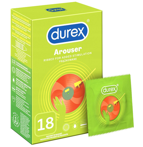 Durex Arouser Kondome gerippt 18 Stück