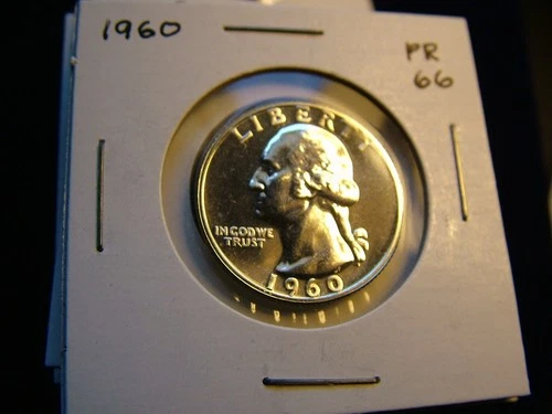 SILVER PROOF QUARTERS GEMS 60, 61, 62, 63