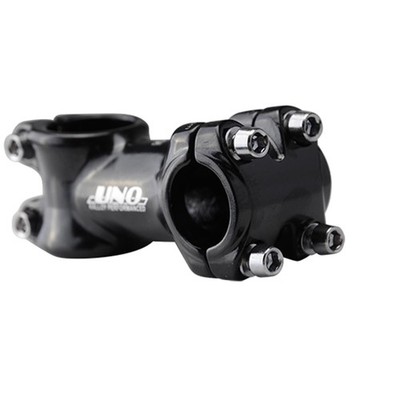 POWER MTB AHEAD SET 1''1/8 L90 UNO ALU SCHWARZ + 7° (BÜGEL 25.4)