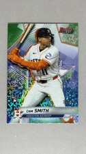 2025 Bowman's Best Cam Smith #29 Green Mini-Diamond Refractor /99 Astros 🔥💪🔥￼