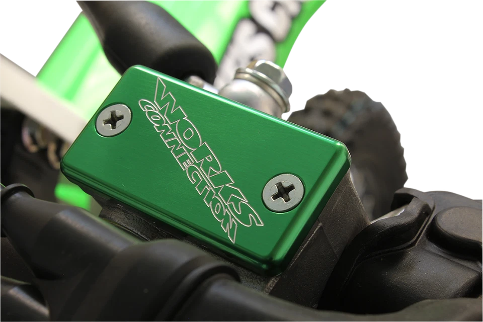 FUNCIONA CONEXIÓN 21-128 Cubierta Freno - Billet - Verde 91-23 Suzuki RM 85 Foto 2 de 2