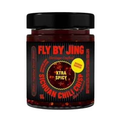 Xtra Spicy Sichuan Chili Crisp Extra Hot Vegan Crispy Hot Sauce - 6oz