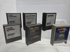 Lot of 6 Atari 400/800/XL/XE Cartridges