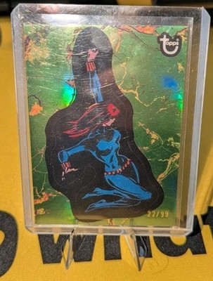 Topps Marvel Comic Book Heroes 1975 Black Widow/99