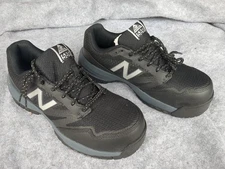 New Balance 589 Mens Work Composite Toe Shoes MID589G1 Black Safety Size 9.5 🆕