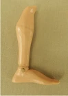 Vintage 1964 Hasbro GI Joe Action Figure Right Calf & Right Foot Leg Parts C7