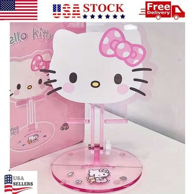 New Hello Kitty Phone Holder - Adjustable Height Folding Stand - Kids Best Gift