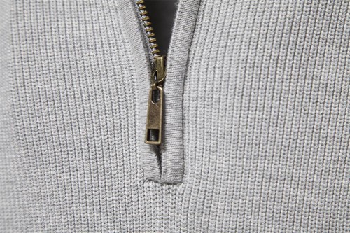 New Autumn Cotton Zipper Cardigans for Men Fashion Casual Social Men Sweate - Picture 15 of 29