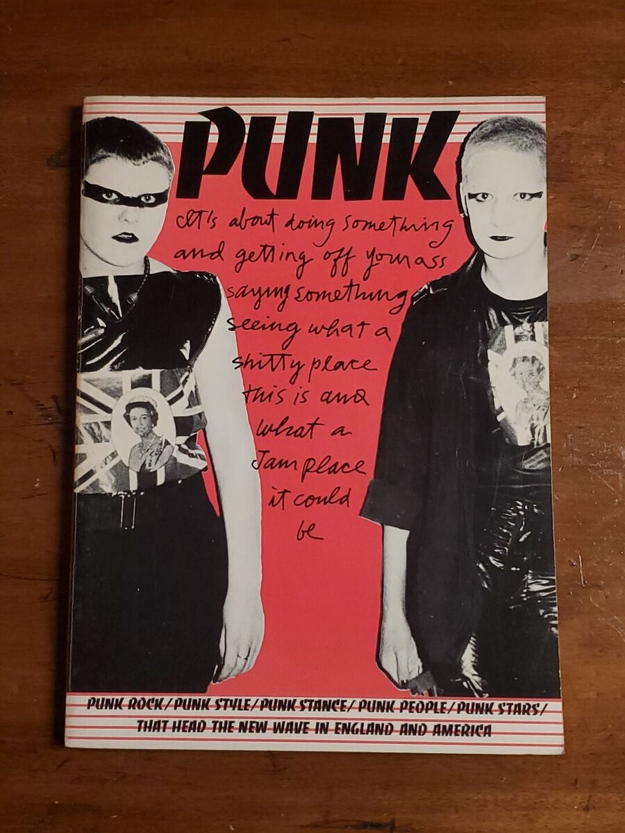 Punk, Punk Rock, Style, Stance 1978, 1st Printing, Urizen Punk, Punk Rock, Style, Stance 1978, 1st Printing, Urizen