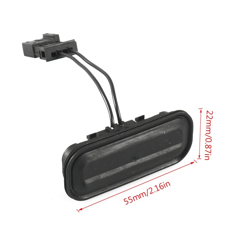 Waltyotur Trunk Lid Lock Release Push Button Handle Switch Replacement For BMW 1 3 5 Series X1 X5 X6 E82 E90 E91 E92 E93 E60 E84 E70 E71 51247118158 7118158