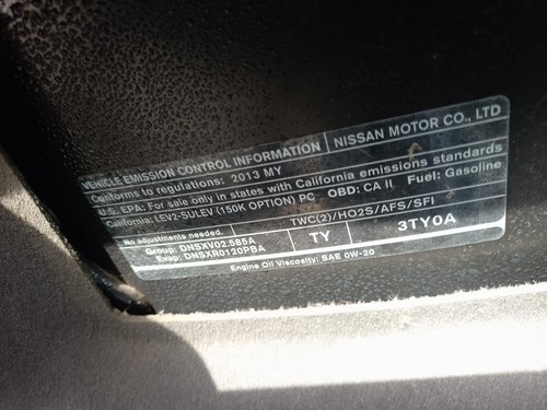 Used Ignition Switch fits: 2013 Nissan Altima AT CVT push button switch Grade A - Picture 16 of 21