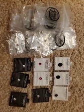 38 Various Size Faux Pearls And 9 Faux Gems For Jewelry Making New