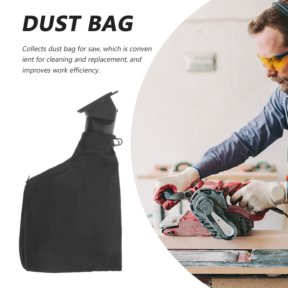 Miter Saw Dust Bag Portable Miter Saw Dust Collection Bag With Vent Cap