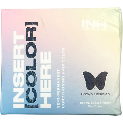 INH Insert Color Here - Brown Obsidian - Semi-Permanent Conditioning Hair Color