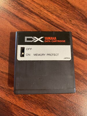 Yamaha DX Ram Data Cartridge Vintage Rare DX7 Synth TX77 #5 | eBay