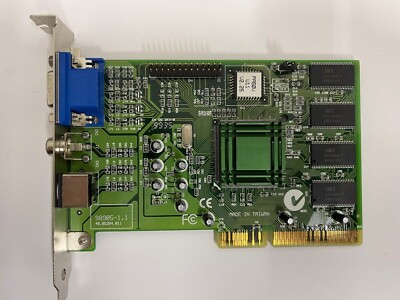 VINTAGE AOPEN PA50V 8 MB (4 CHIP) SIS 6326 AGP VGA CARD VGA COMP SVID OUT MXB80