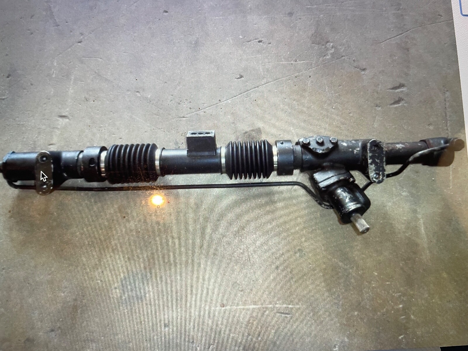 ROLLS ROYCE CORNICHE II  FACTORY REBUILT STEERING BOX RACK AND PINION 87 TO 1993