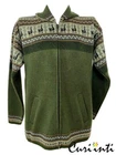 WHOLESALE LOT OF 5 HOODED ALPACA PAULA CARDIGANS JACKETS SIZES: XL 9V