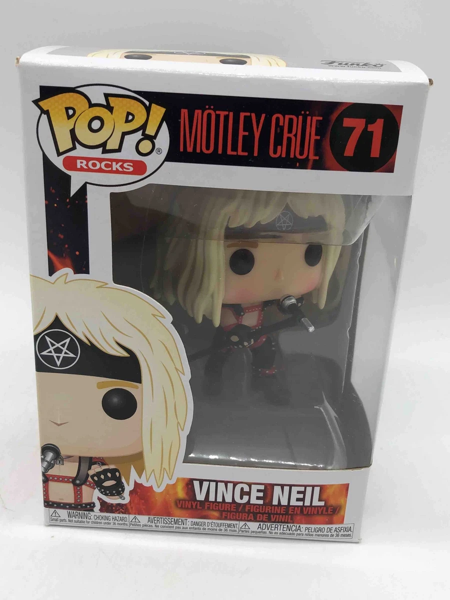 Funko POP! Rocks Motley Crue Vince Neil #71 Vinyl Figure | eBay