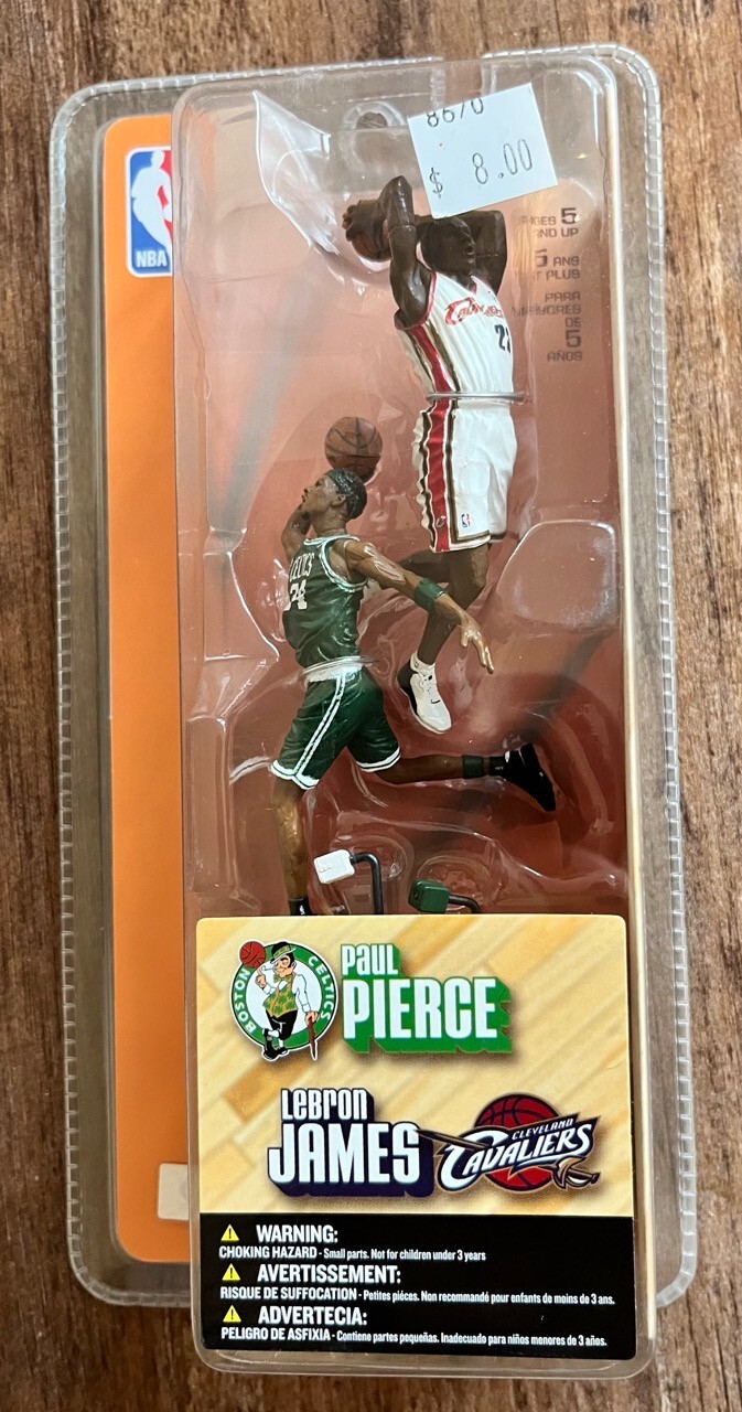 McFarlane NBA Lebron James and Paul Pierce Mini Action Figures 3