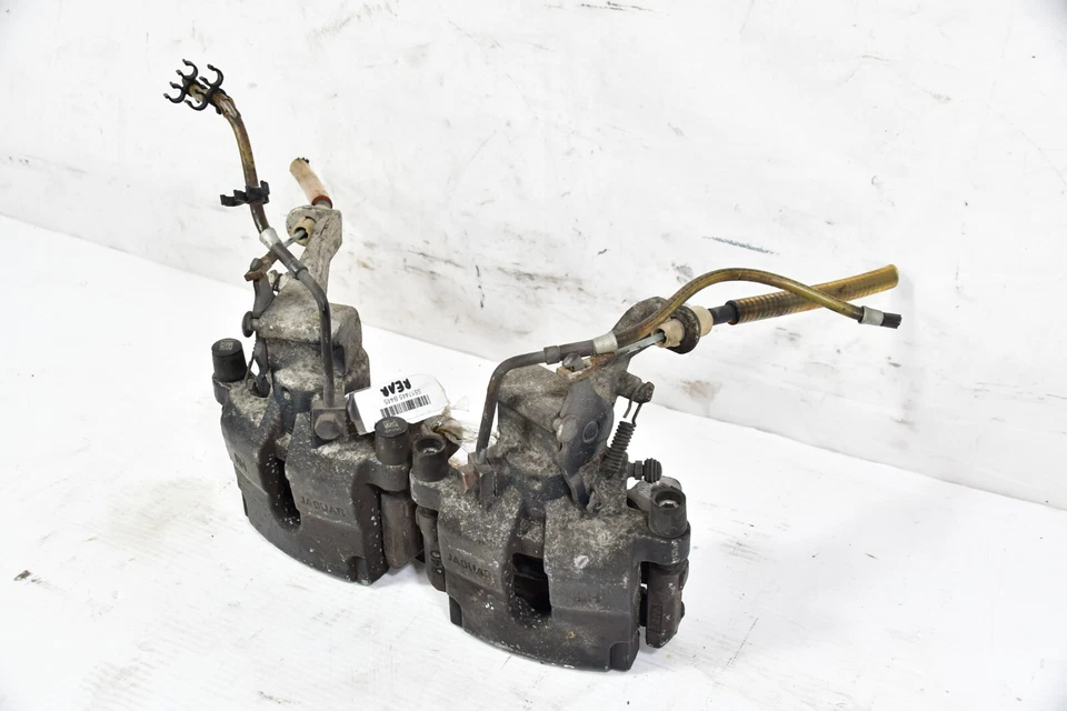 💎 2010-2019 OEM Jaguar XJ X351 задний левый правый тормоз суппорты комплект 48k миль - Изображение 4 из 4