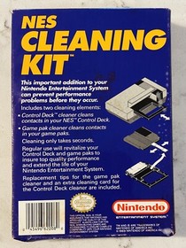 NES Cleaning Kit: Nintendo with box