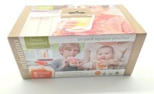 Infantino 50 Pack Squeeze Pouches Create Baby Food Home Travel Daycare Healthy