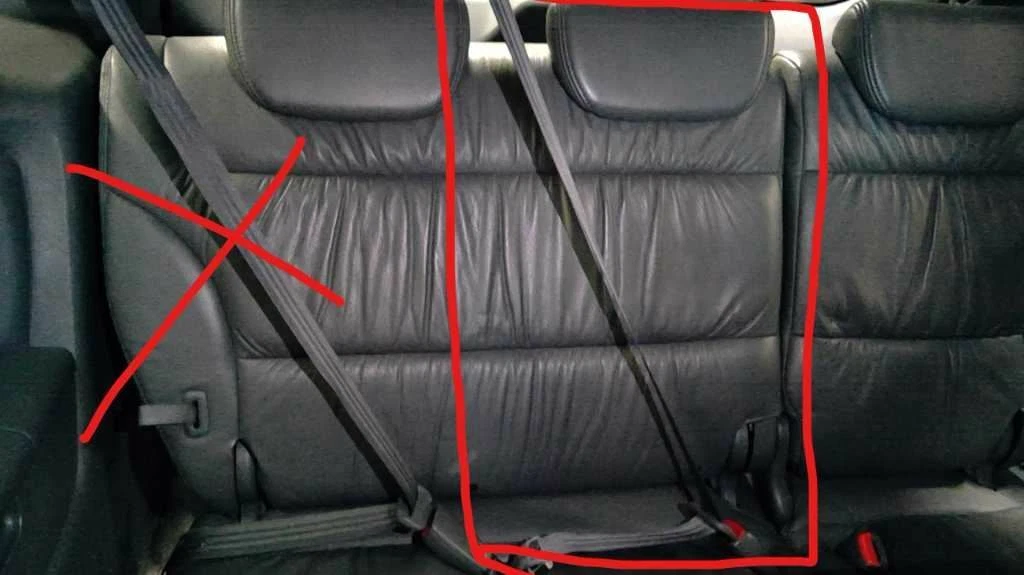 Honda odyssey cheap seat belt