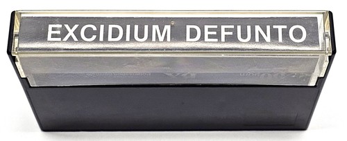 Excidium Defunto Cassette Demo 1991 With Extra Band Insert Italian Death Metal - Picture 11 of 12