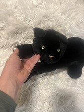 Dakin Black Scaredy Cat Panther Plush Stuffed Animal soft 2005 Halloween Toy 19  