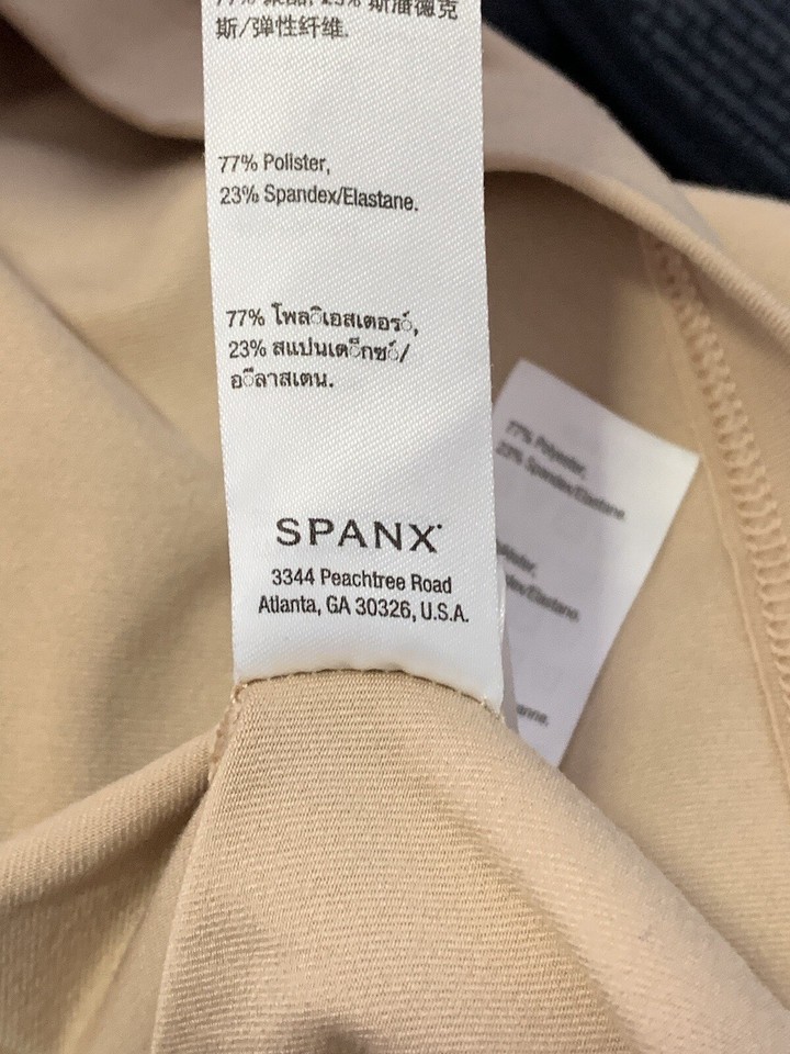 STAR POWER SPANX Slip STYLE 2351 Beige Full Slip Slimming Dress Smooth