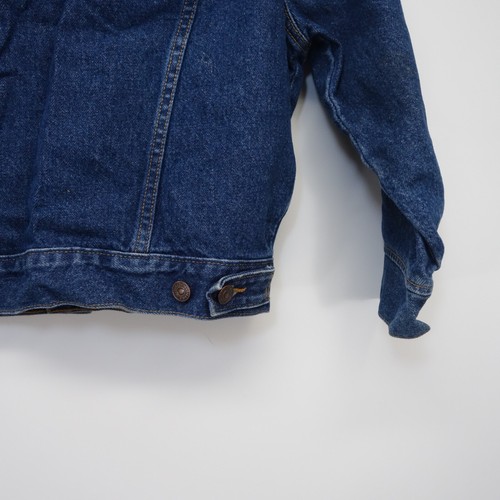 Levis Big Kids Girls Blue Button Down Jean Denim Trucker Jacket Small / 8/10 Yrs - Picture 6 of 7