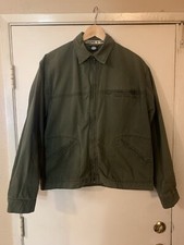 VTG Droors DRS-048 Olive Green Light Men's Jacket Size L Made In USA