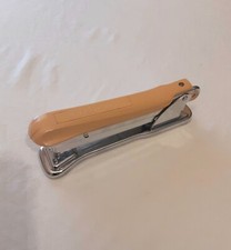 Vintage Aceliner 502 Stapler ~ Made In USA ~ Beige / Tan