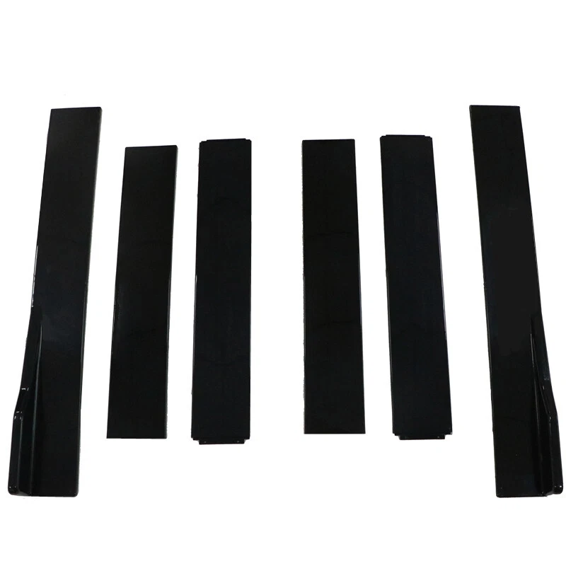 78.7''/2M Gloss Black Side Skirt Rocker Panels Lip For Lexus IS250 IS300 IS350 C - image 2 of 4