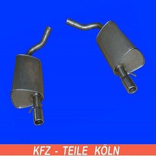 EDELSTAHL JAGUAR S-TYPE II (X200) 2.7 D Diesel  ENDSCHALLDÄMPFER Links + Rechts