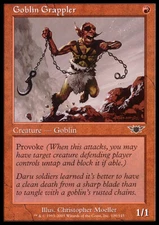 MTG Magic the Gathering Goblin Grappler (100/145) Legions LP