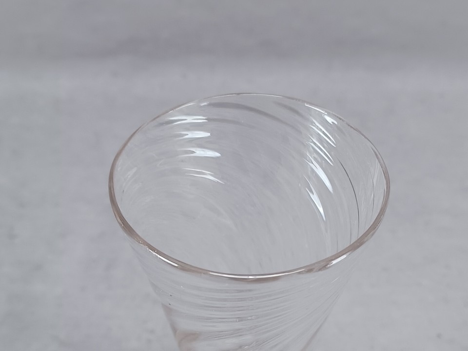 18th Century British English Wrythen Pattern Moulded Dwarf Ale