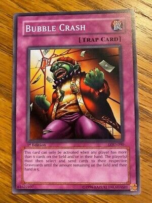 YUGIOH! 1-BUBBLE CRASH-COMMON-1ST EDITION-LOD-090