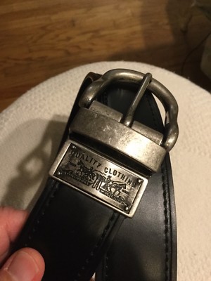  Levi's Men's Quality clothing genuine Leather Belt 11LP02DD Black sz.32