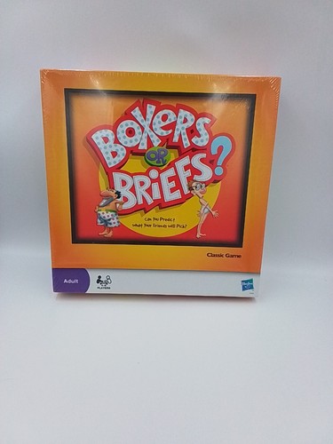 Boxers Or Briefs The Classic Humourous Board Game For Adults by HasbroNEW Sealed - 第 3/10 張圖片
