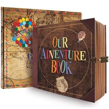 146 Pages Scrapbook Our Adventure Book Photo Album Christmas Valentine Gift Book